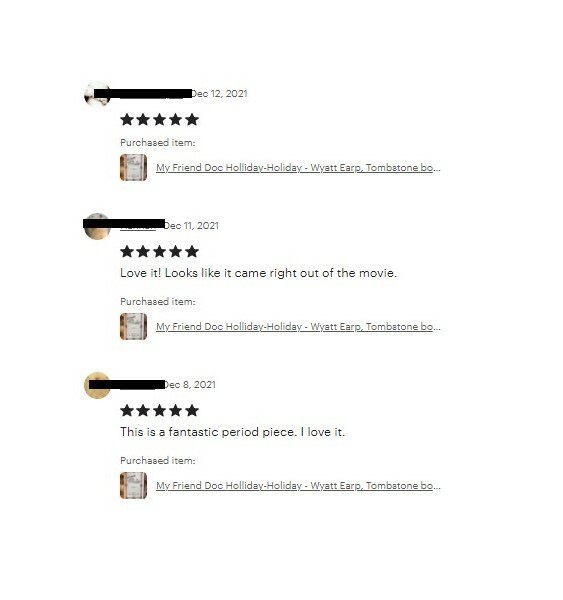 Wyatt Earp My Friend Doc Holliday Holiday Tombstone booklet book Val Kilmer