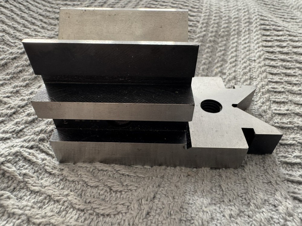 Starrett 567 V Block with Clamp,MINT.