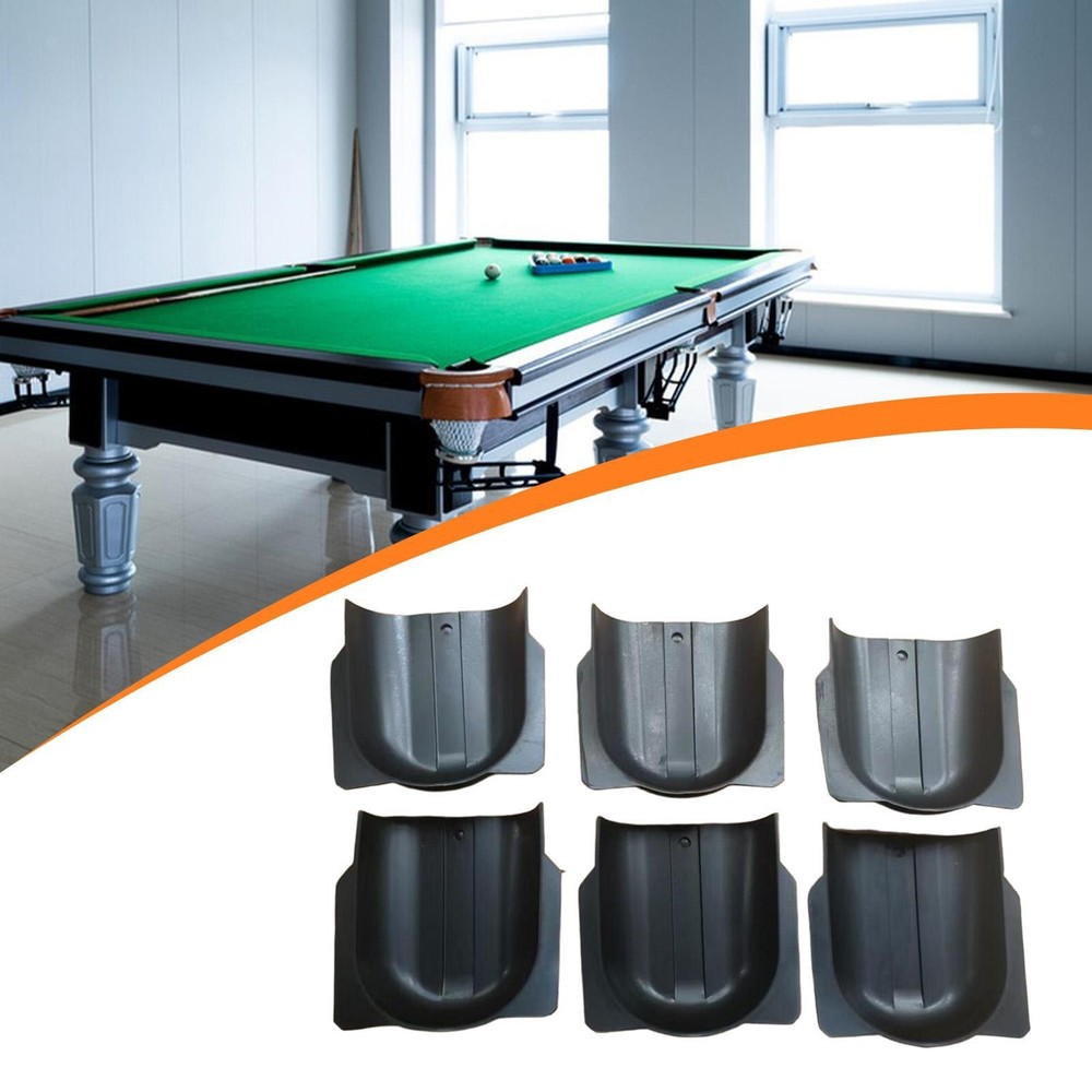 6x Billiard Pool Table Gully Boots Smoothly Practical Convenient Replacement