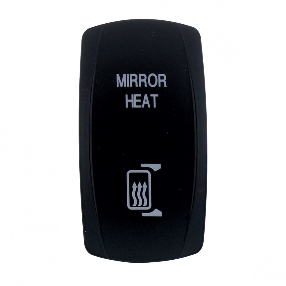 Kenworth Chrome Plastic Chrome Rocker Switch Trim