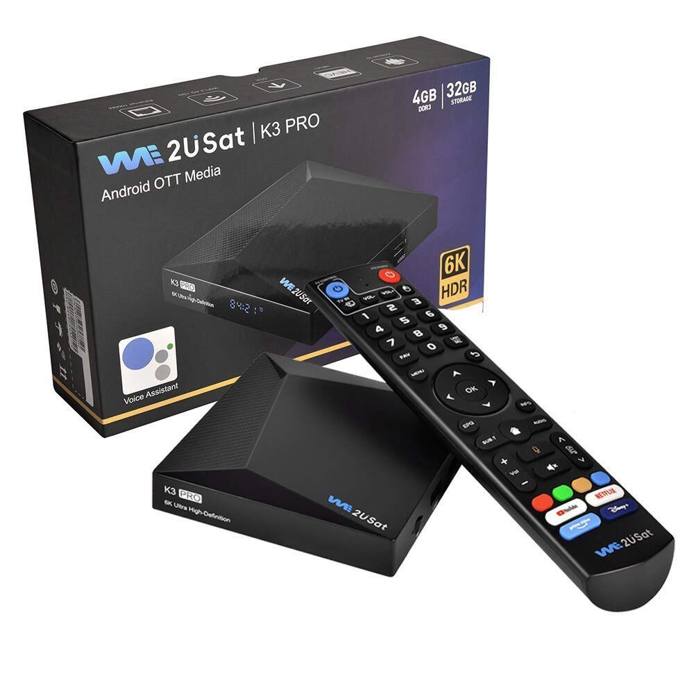 New WE2USAT K3 Pro TV Box