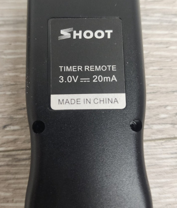 Shoot Timer Remote For 3-Pin Sony Cameras Tested Working