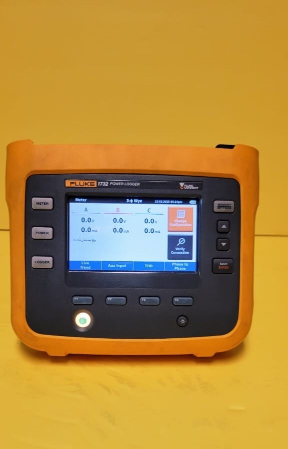 Fluke 1732 Three Phase Electrical Energy Power Logger Analyzer
