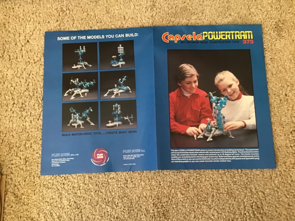 CAPSELA POWERTRAM 375 & 400 PARTIAL SETS WITH BOXES