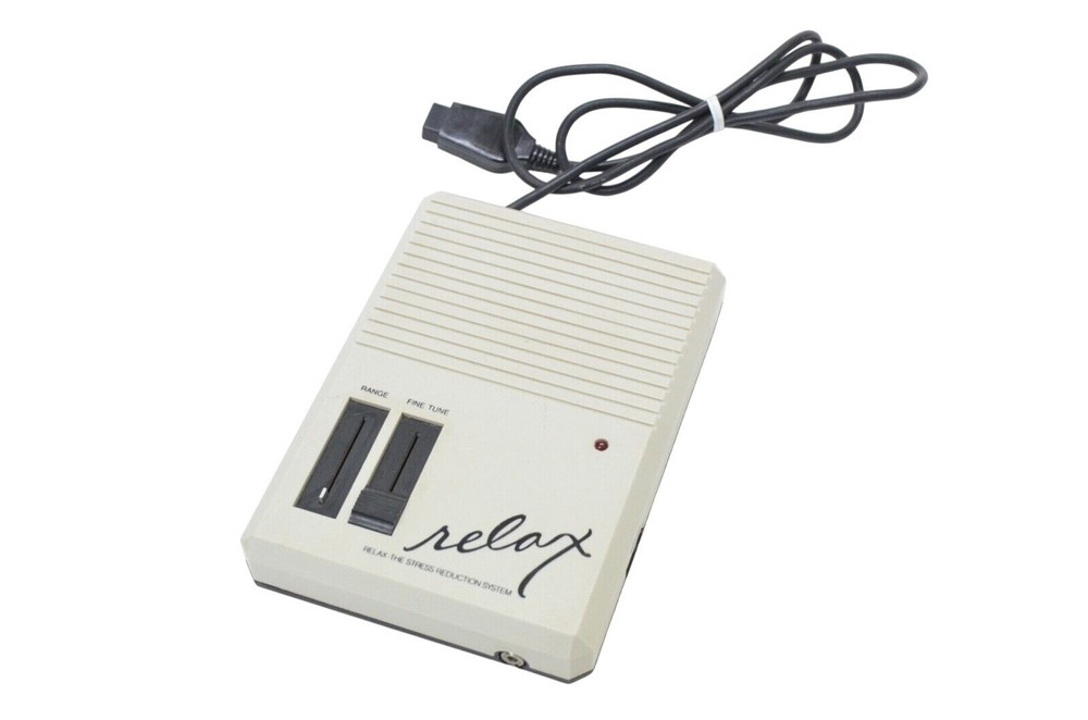 1984 Commodore Relax Stress Reduction System Atari Apple IBM PC Control Unit