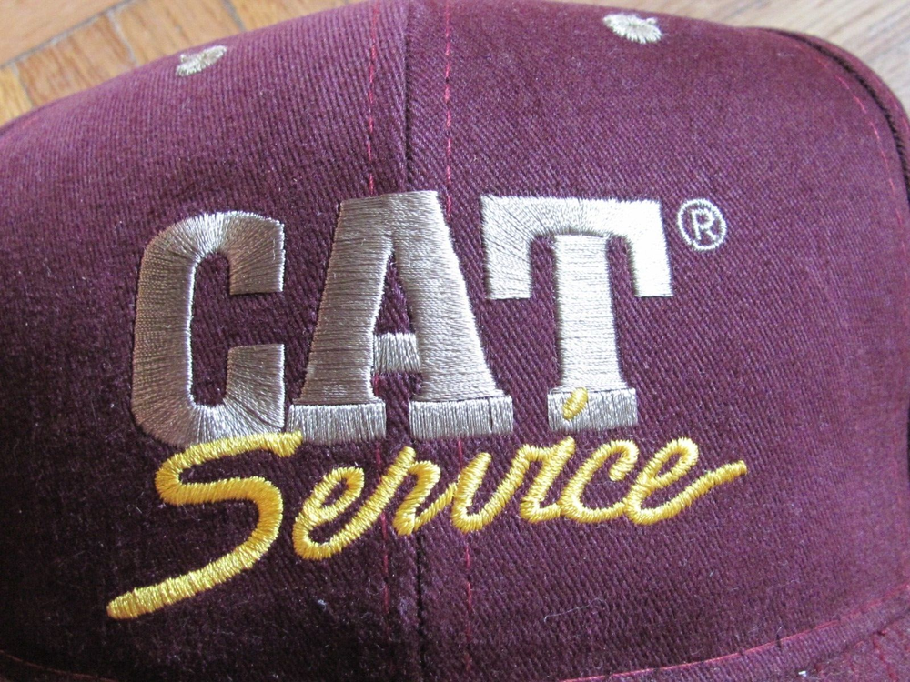 4 CATERPILLAR BASEBALL CAP SERVICE - TRAINING
