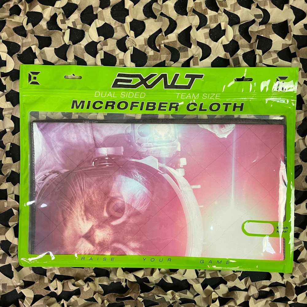 NEW Exalt Microfiber Team Goggle Cloth - Space Cat