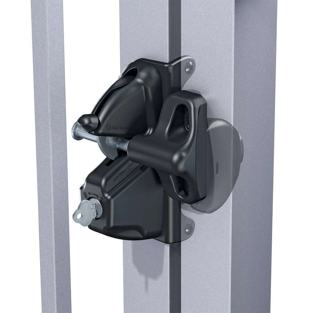 D&D Technologies LLDAB-K LL Deluxe- Latch+EAK- Keyed different- Black