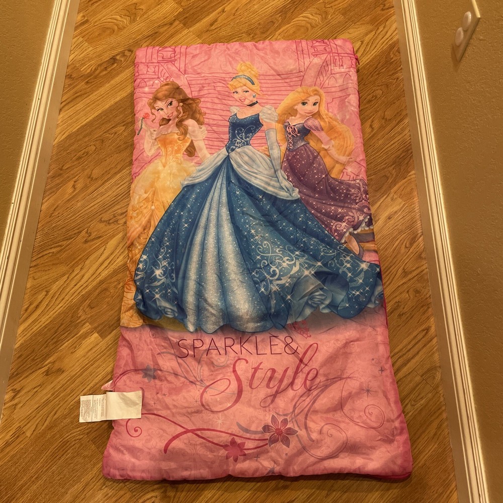 disney princesses sleeping bag