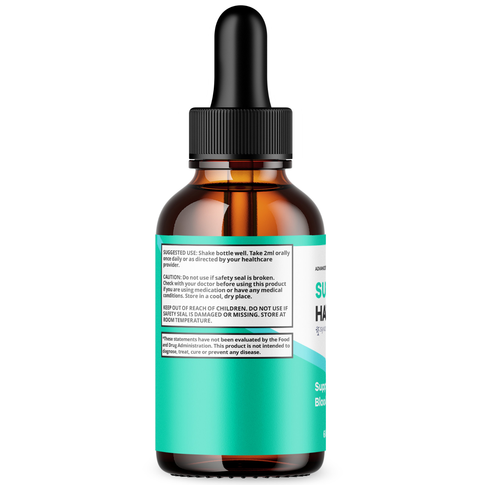 (5 Pack) Sugar Harmony Blood Support Drops Advanced Vitamin Supplement 150 Servs