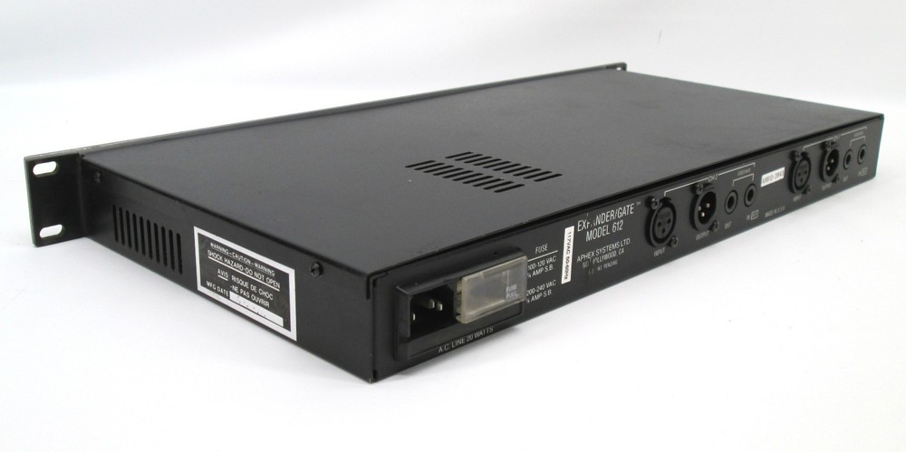 Rack Mount Aphex 2-Channel Expander Gate Model 612 #962