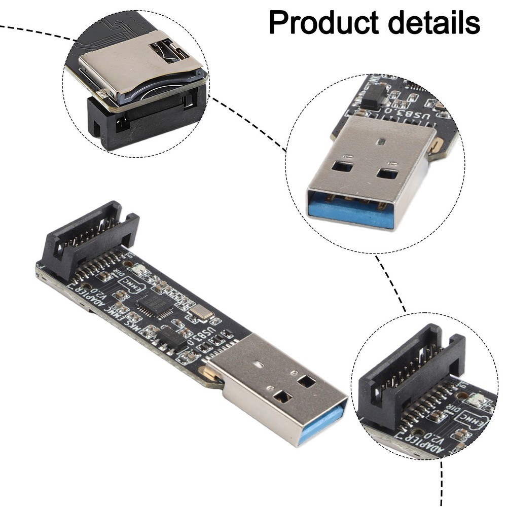 USB3.0 High Speed Card Reader for Image Burning on For MKS For EMMC Modules