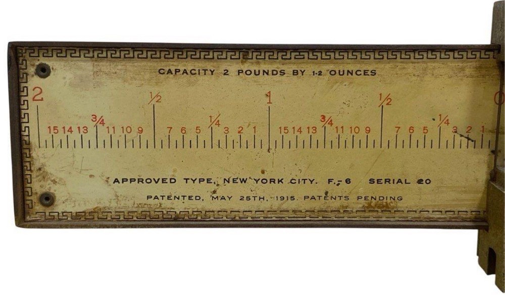 Vintage Superb Computing Scale Cast Iron Antique General- Candy Store Scale