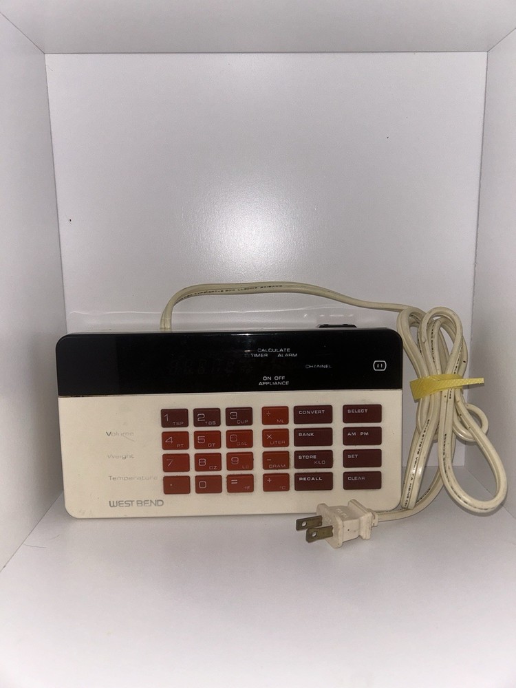 Vintage West Bend Kitchen Controller Mult-function Advanced Appliance - 40003