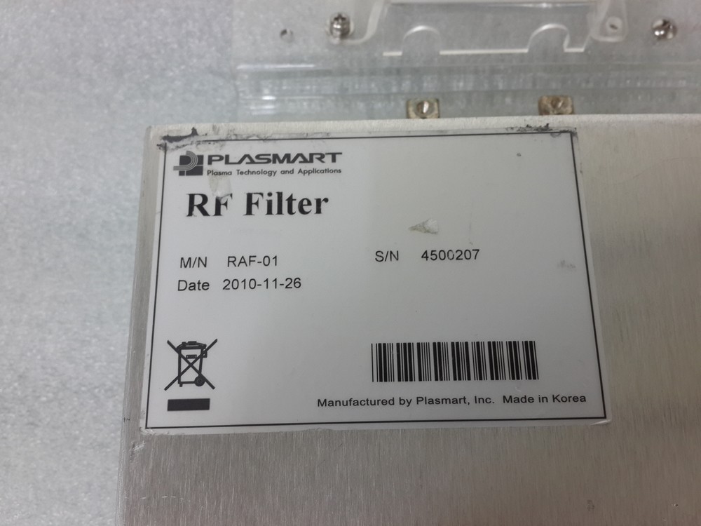 PLASMART RF FILTER RAF-01