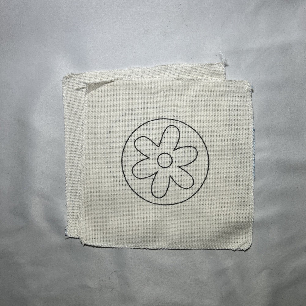 Daisy Punch Needle Kit for Beginners with Pattern, Simple Paint Yarn Coaster
