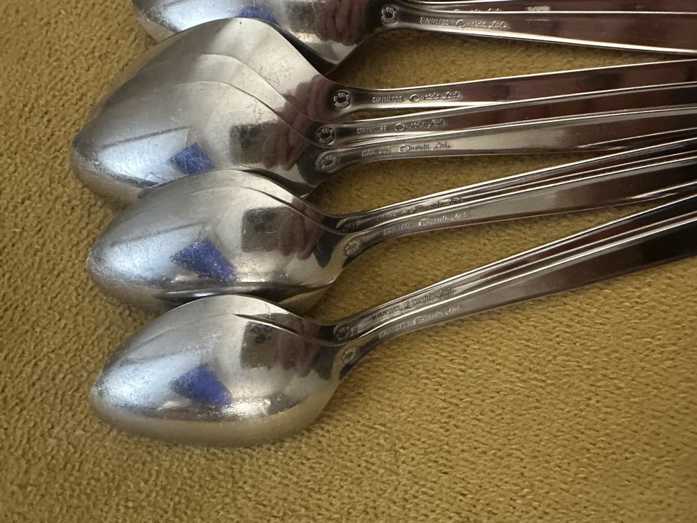 (12) Teaspoons Oneida MELISSA Stainless Flatware