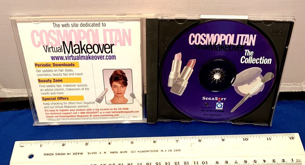 Cosmopolitan Virtual Makeover The Collection (PC WIN 95/98 & NT CD-ROM)