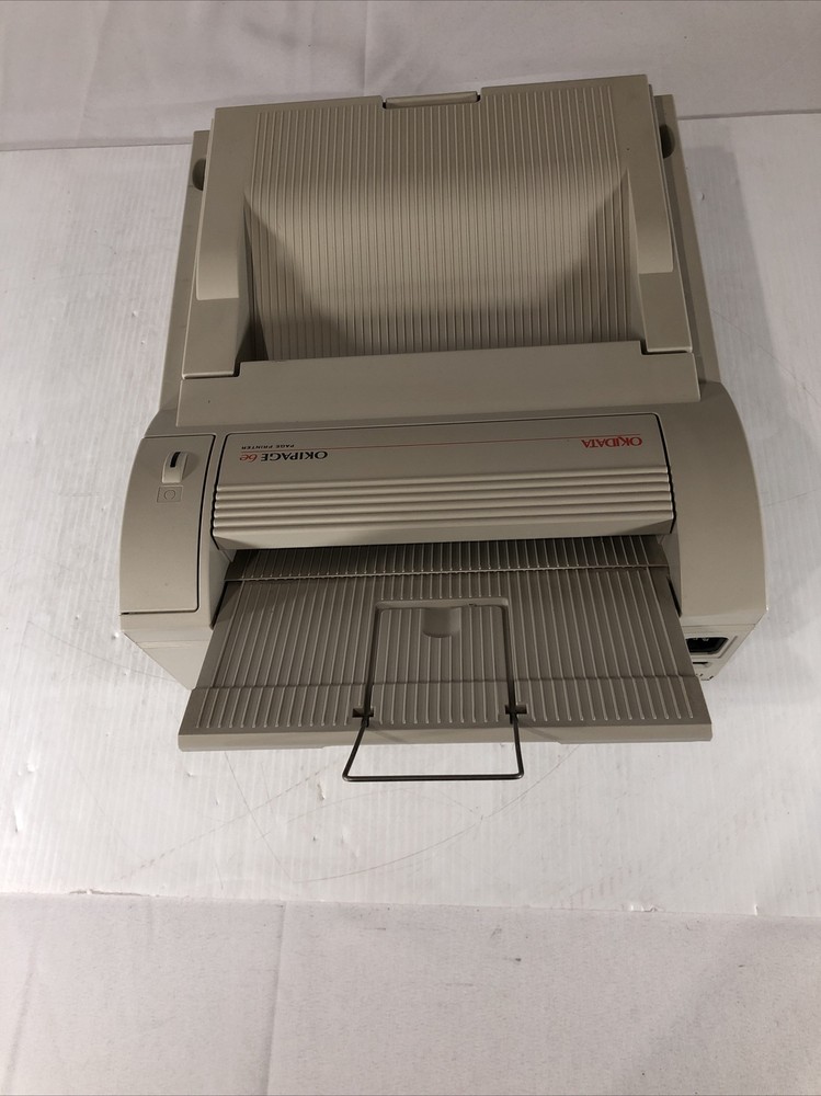 Vintage Okidata OkiPage Model 6e Laser Printer With CD