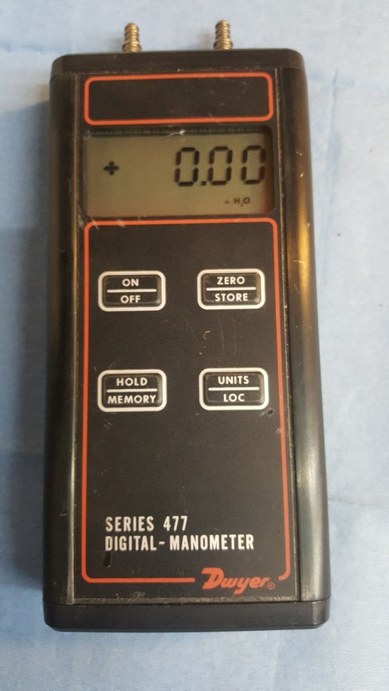 DWYER INSTRUMENTS 477-1-FM, Manometer, Digital