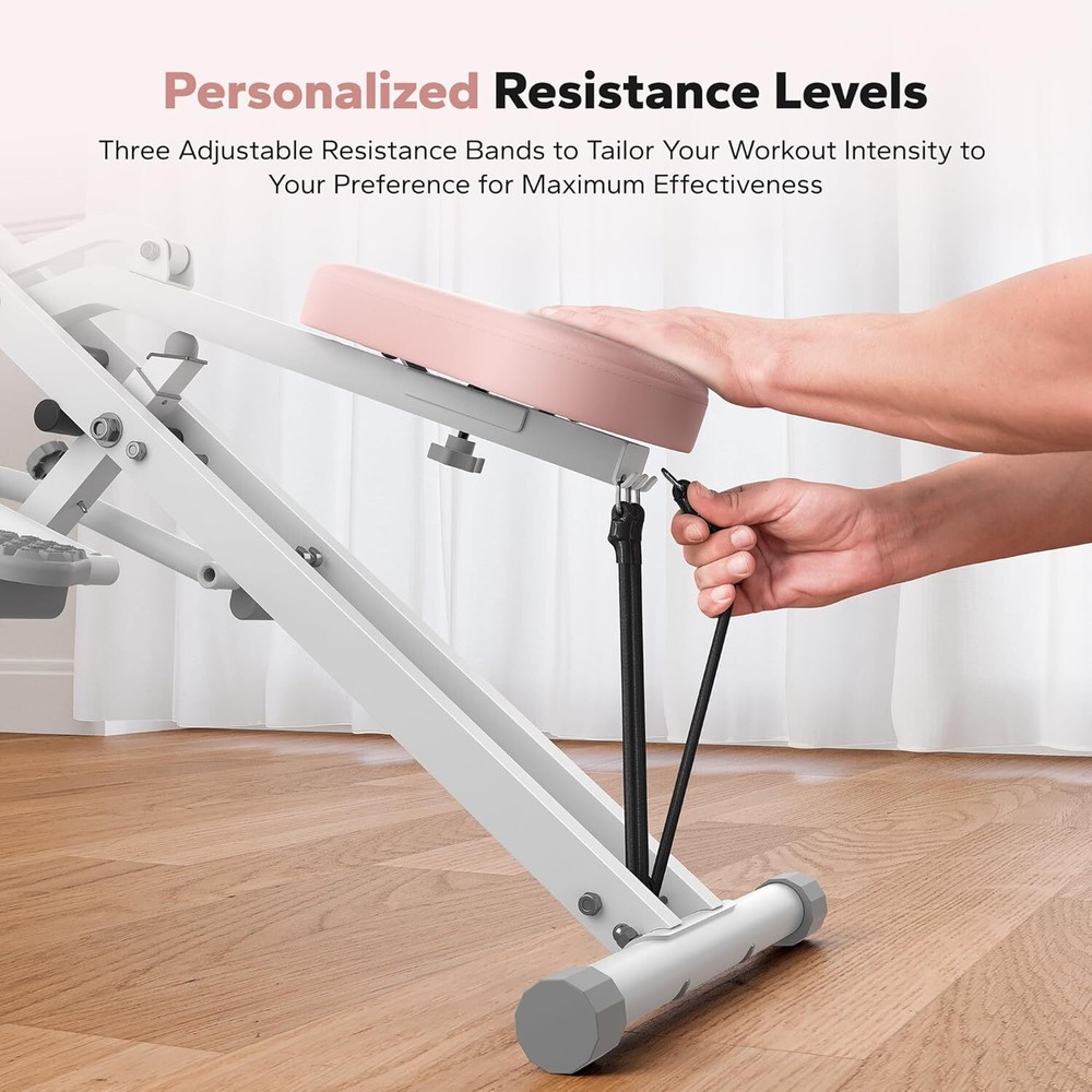 Squat Machine,MERACH R07 2 in 1 Squat Rowing Machine,Foldable Exercise Equipment