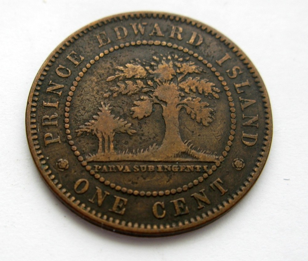 1871 Prince Edward Island One Cent