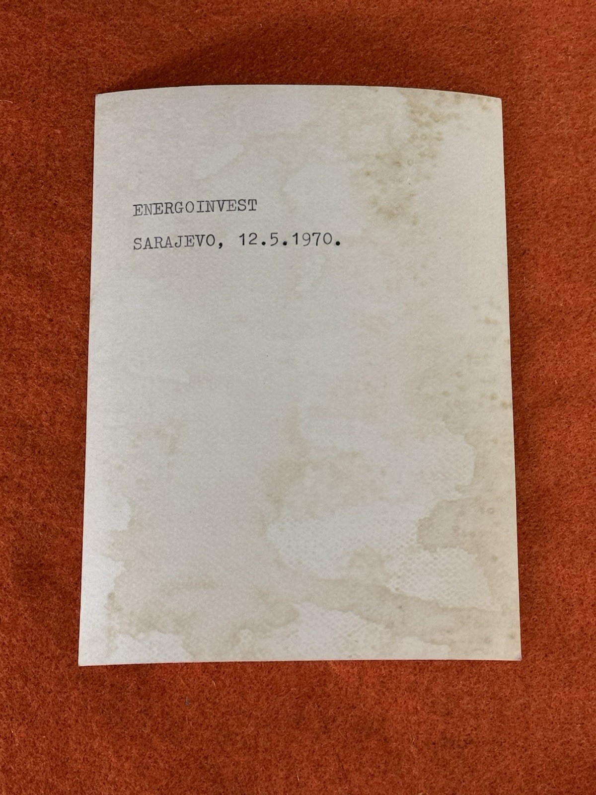 Bill Walton Personally Owned USA Armed Forces FIBA Basketball 1970 Photograph