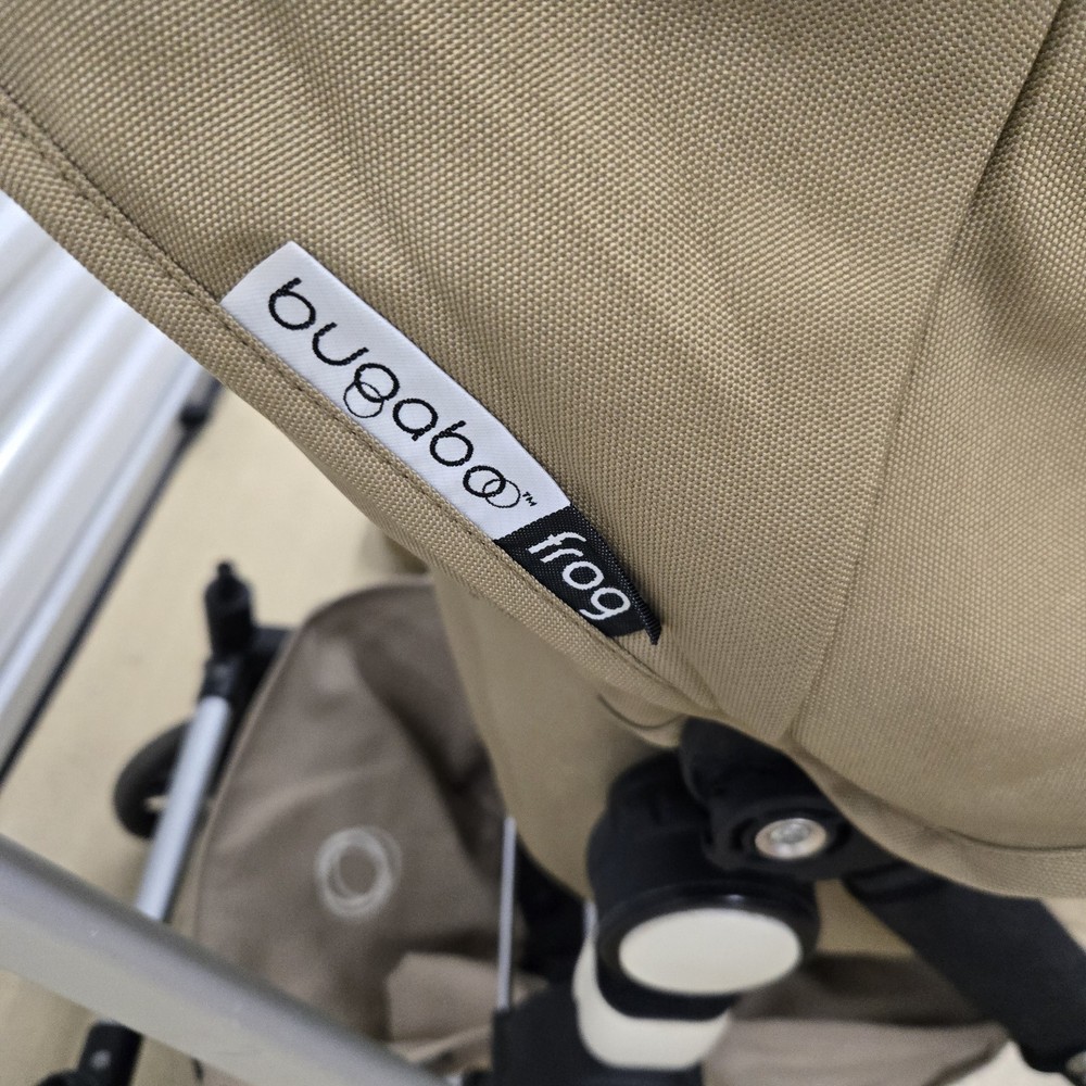 Bugaboo Frog Baby Strollers With Bassinet Attachment Brown GENTLY USED