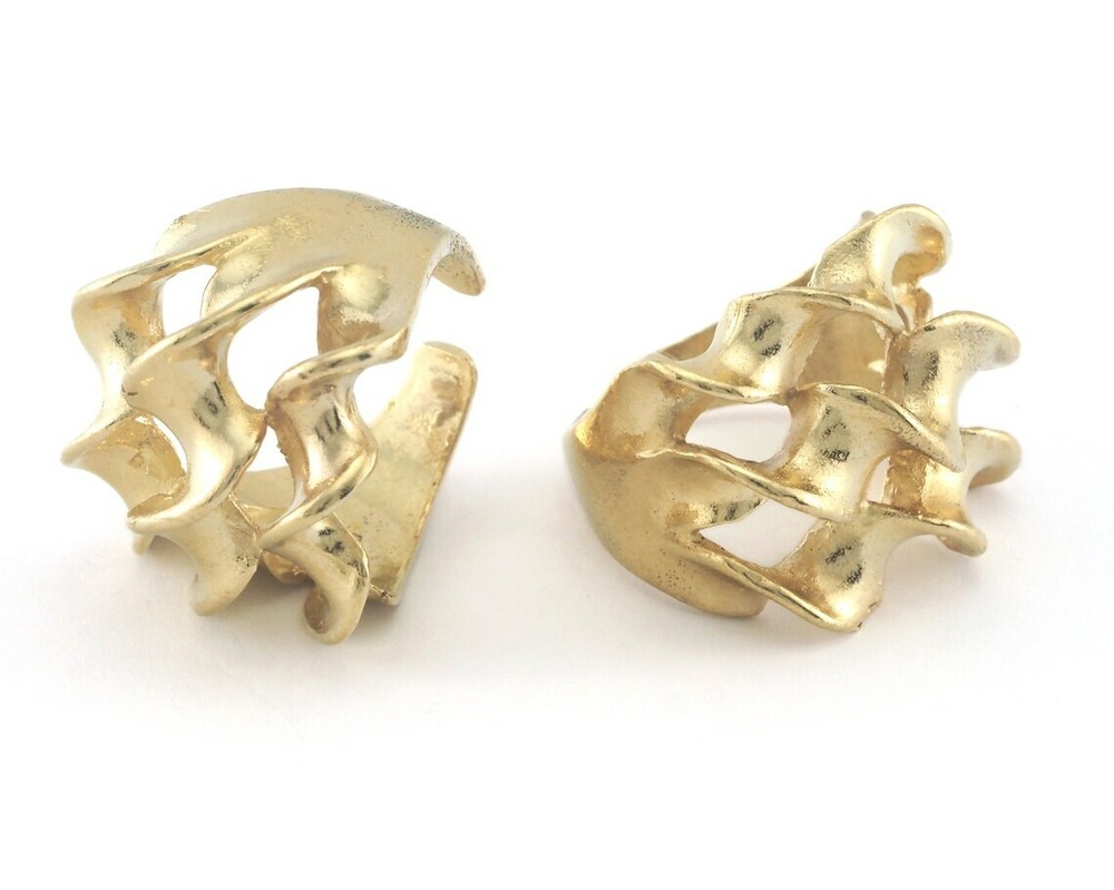 Swirl Adjustable Raw brass 2917