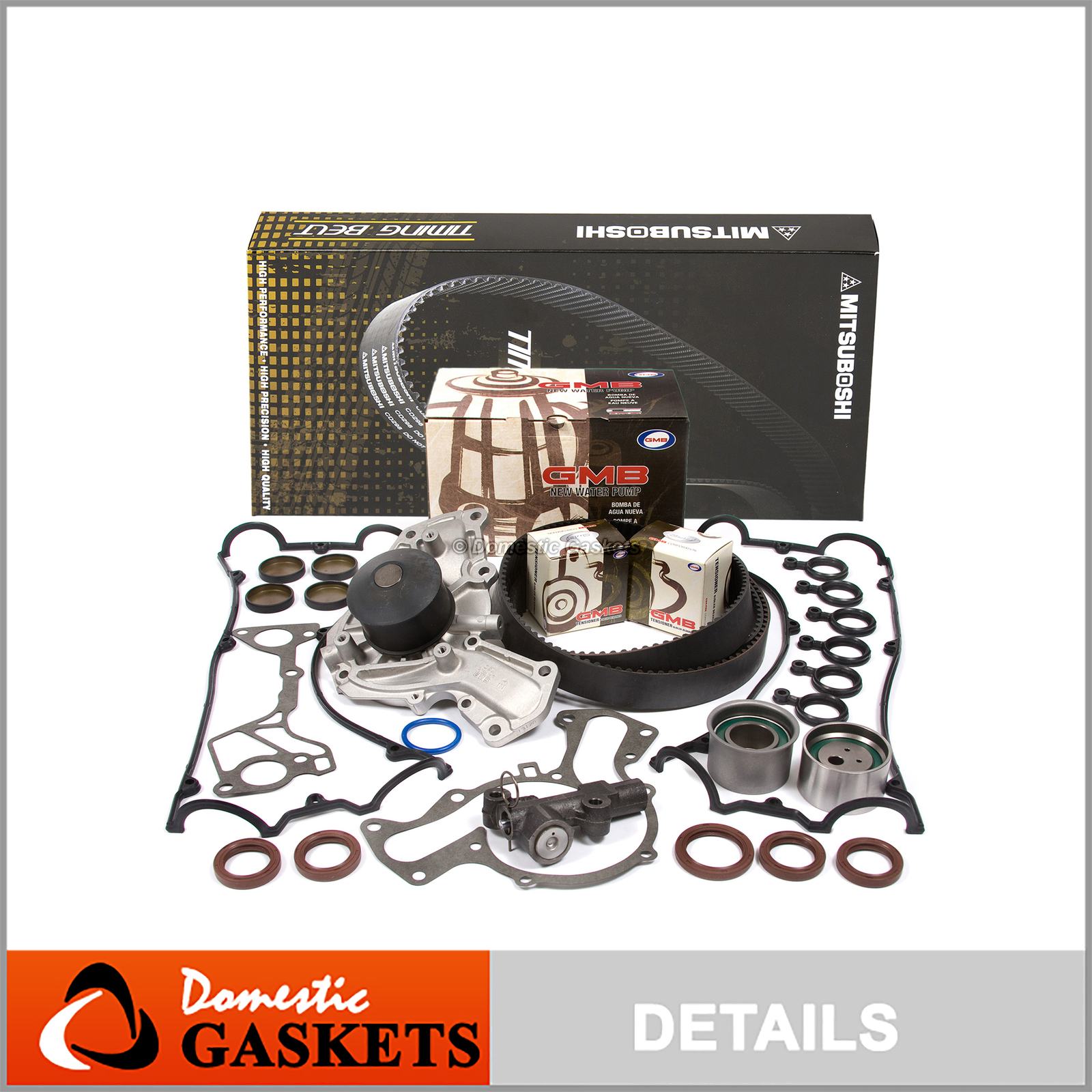 Timing Belt Kit Water Pump Fit Dodge Stealth Mitsubishi Diamante 3000GT 6G72