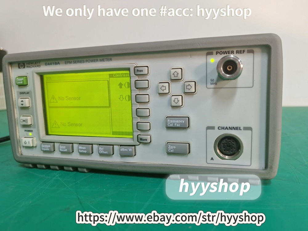 1PCS HP E4418A power meter /hyy