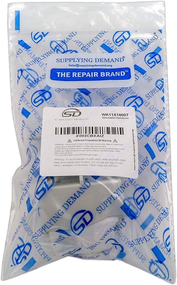 Supplying Demand WK11X10007 3031237 Dehumidifier Water Bucket Float Grey