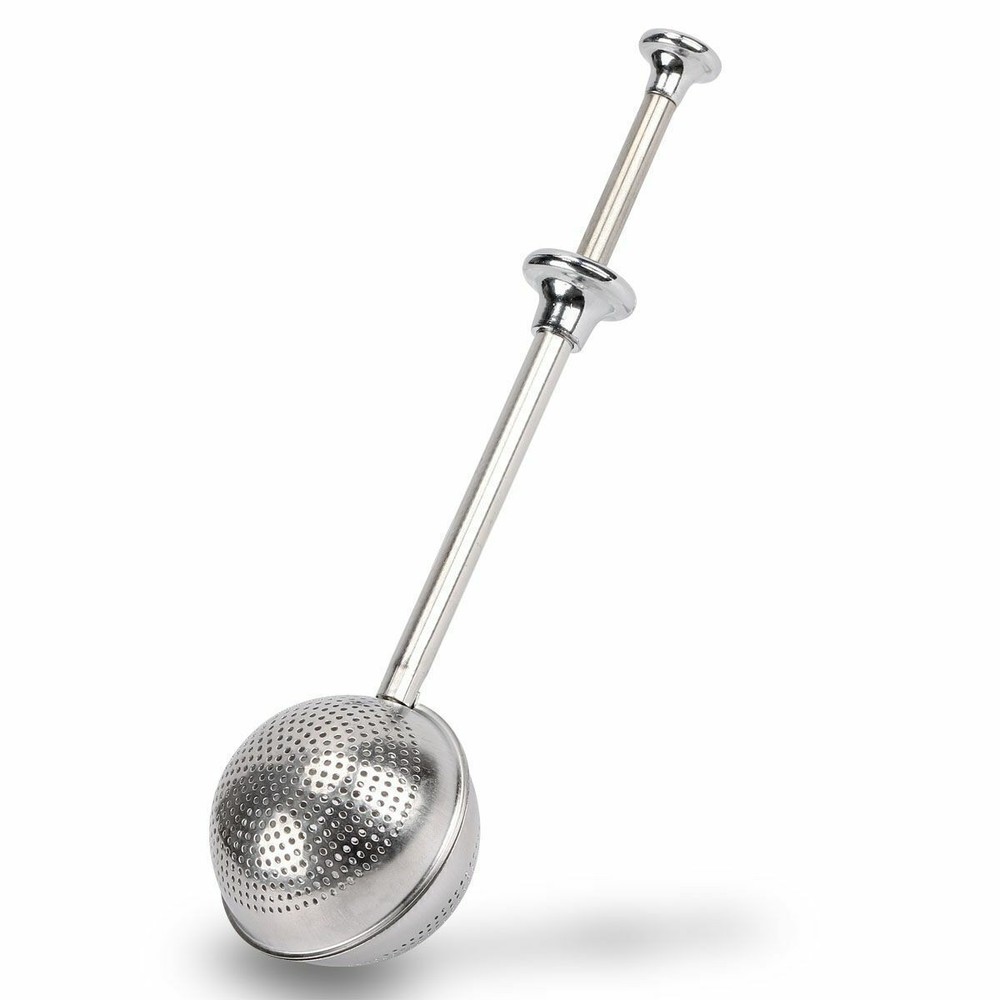 4PC Ball Mesh Tea Infuser Loose Leaf Strainer Spice Filter Herb Steeper Diffuser