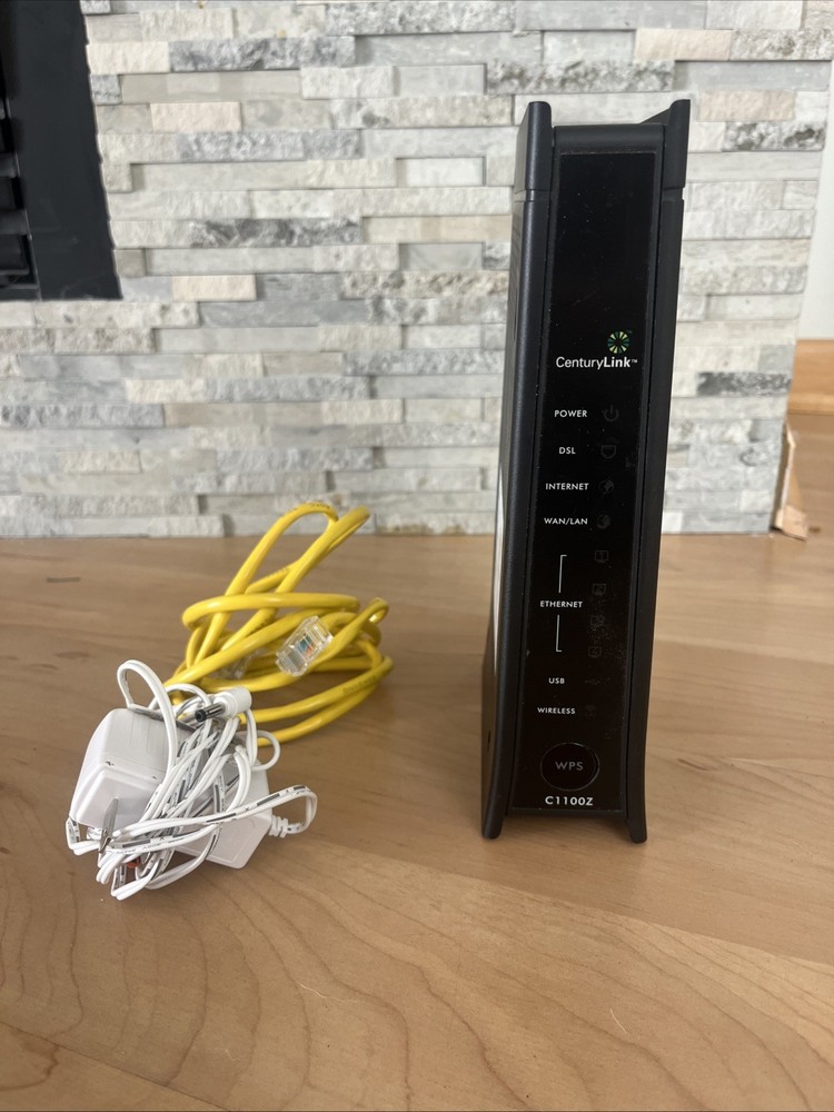 Century Link Modem / Wifi Router & Cables