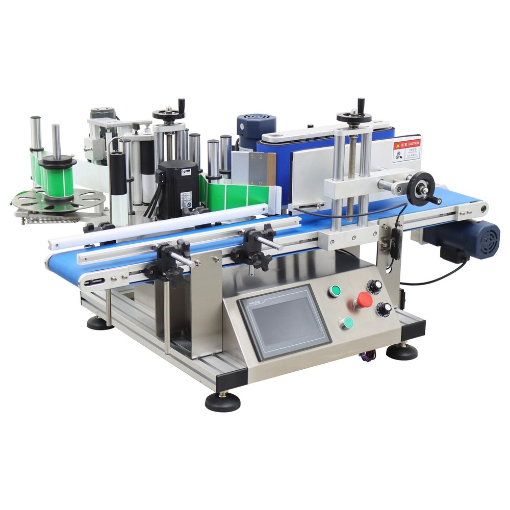 Auto Conveyor Table Round Bottle High Speed Coding & Labeling Machine Labeller