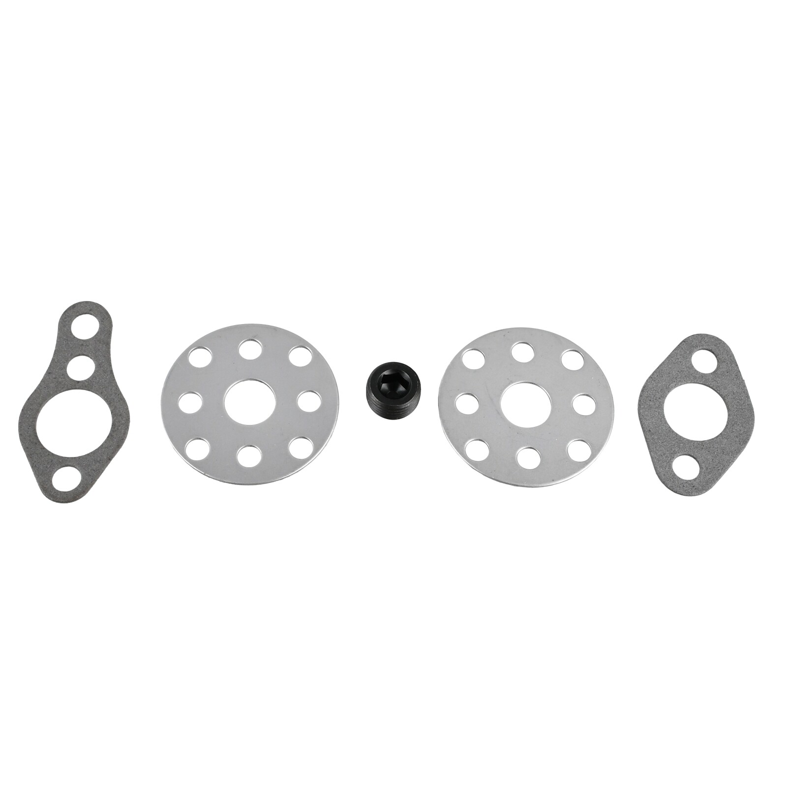 High Volume Satin Short Water Pump For Small Block Chevy SBC 283 305 327 350 400