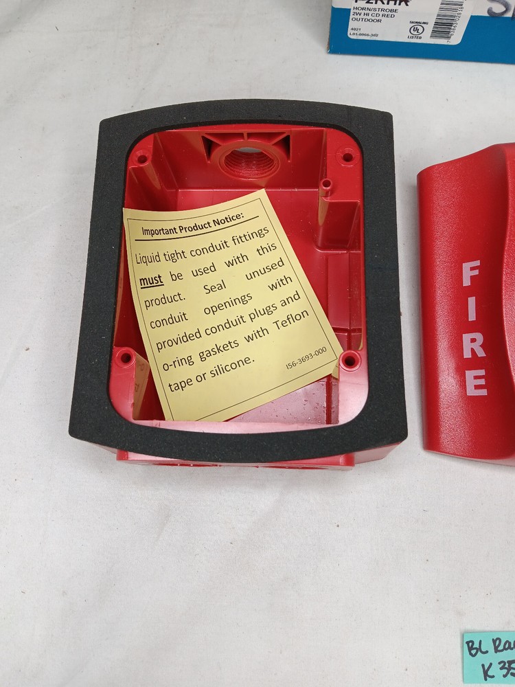 System Sensor SRHK Strobe, High-candela, Outdoor *Wrong Box*
