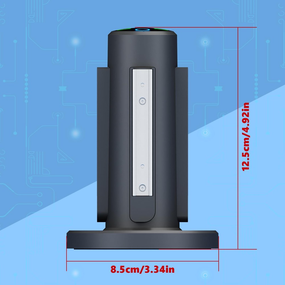 HONCAM Joycon Charging Dock for Switch Controller, Accessories Black