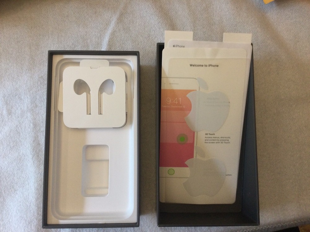 Empty case Black Apple IPhone 8 Plus 64g With Inserts *EMPTY BOX* Gray/Black