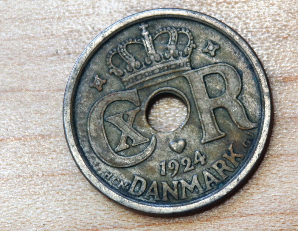 1924 Denmark 25 Ore