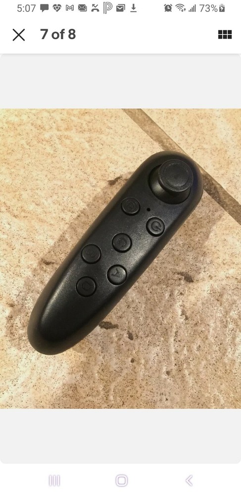 CYNOCULARS VIRTUAL REALITY HEADSET PLUS REMOTE AS SEEN ON TV UNTESTED
