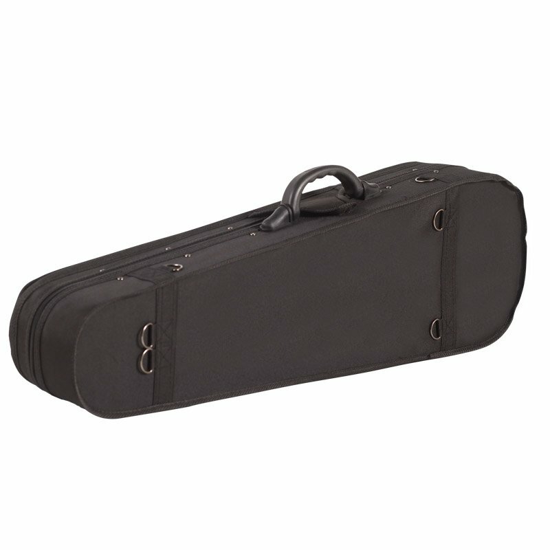 Violin Case 1/4 size light foam, holds two bows, BLACK