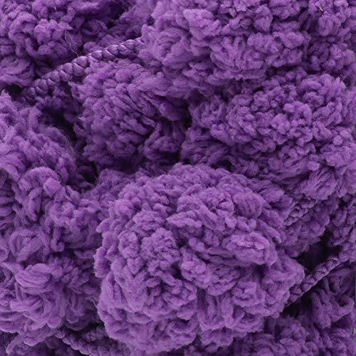 RED HEART Pomp-A-Doodle yarn Violet