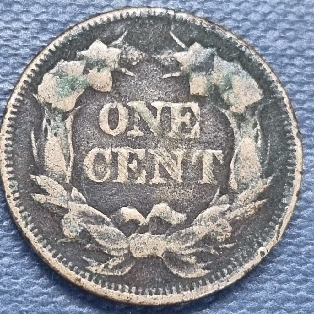 1858 Flying Eagle Cent 1c VF Details #99251