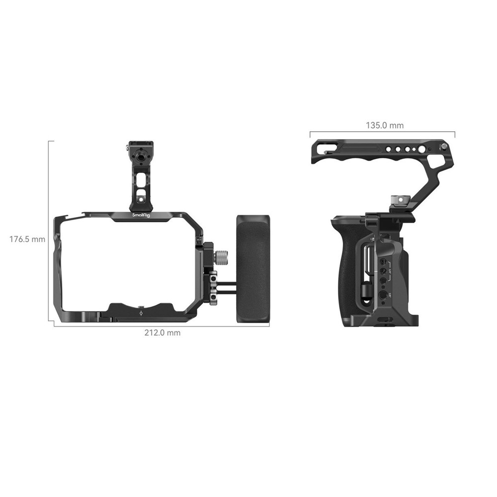 SmallRig Advanced Edition HawkLock Quick Release Full Camera Cage Kit for Sony A