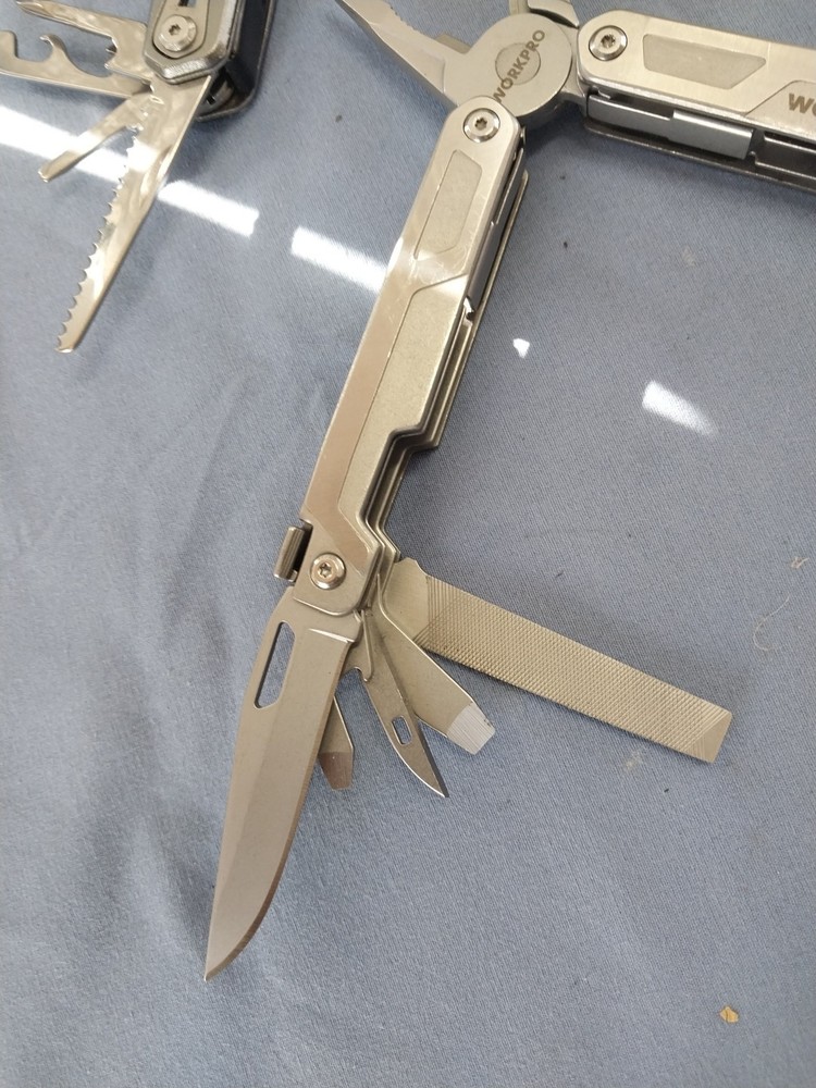 2 high quality multi tool pliers scissors nice screw driver saw