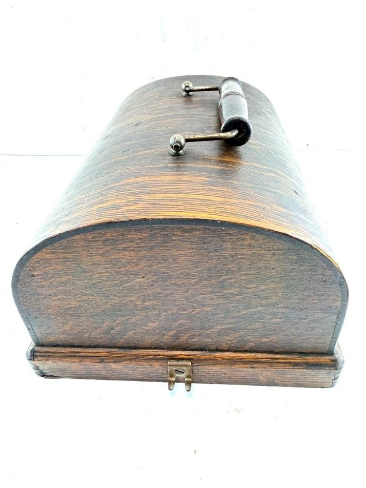 Antique Case Lid w/Handle for Edison Fireside Phonograph