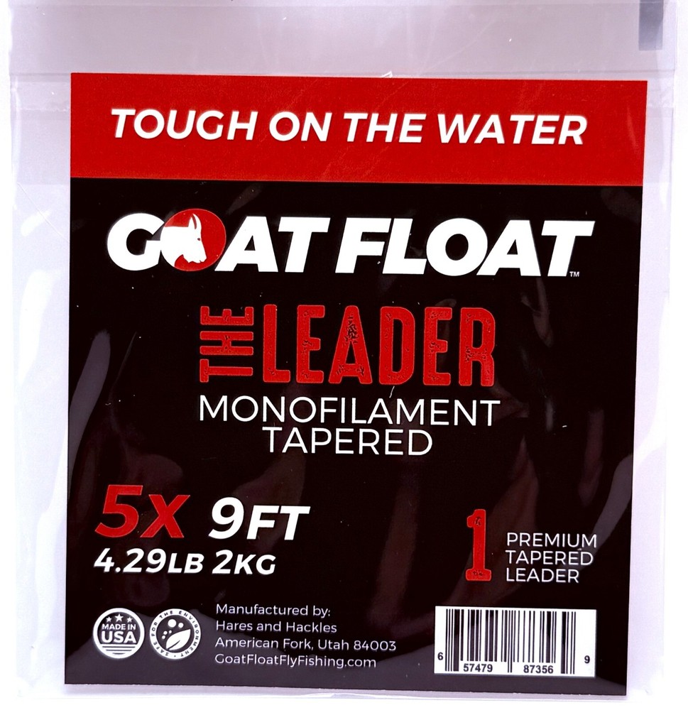 Goat Float The Essential Premium Dry Fly Collection, Flies, Leader, GF Floatant