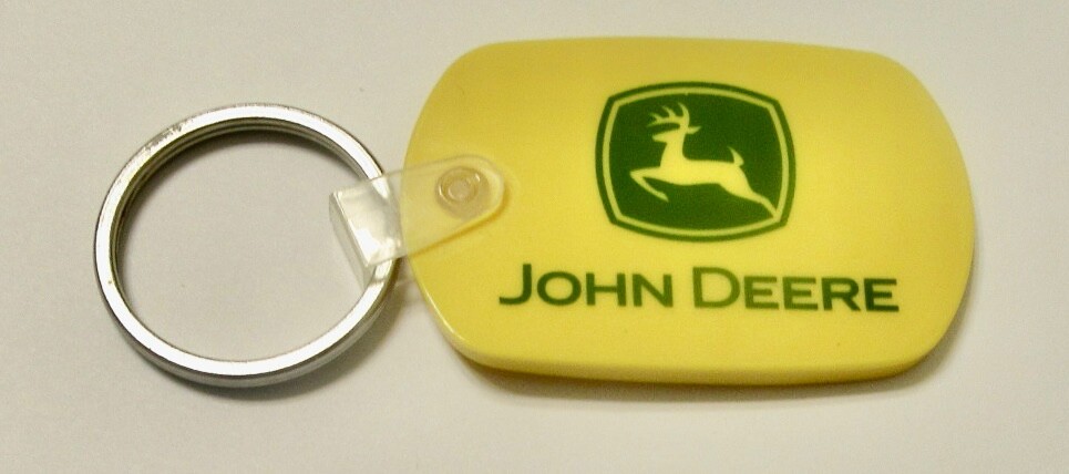 John Deere Dealer Keychain  / Ring