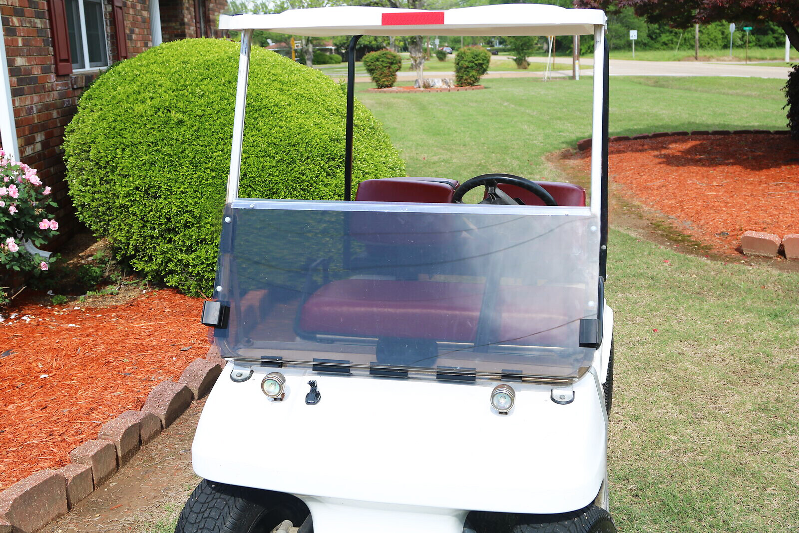 For Club Car DS 1982-2000.5 Golf Cart Tinted Folding Windshield Windscreen